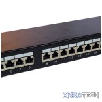 24 Port CAT6A STP Patch Panel With Bar - Networking - Image 3